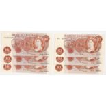 Paper Money. Bank of England Ten shillings, Fforde, EF (6)