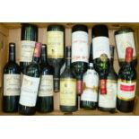 A mixed case, to include Chateau Talbot, 1973, CB, two bottles, Chateau Gruaud-Larose, 1974, two