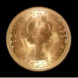 Gold Coin. Sovereign 1968