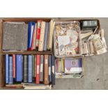 Postage Stamps. A quantity of first day covers, stamps on paper, albums and stock books, literature,