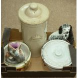 A Victorian saltglazed stoneware water filter, The British Pasture Chamberlain Filter Company,