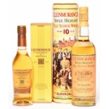 Glenmorangie single malt whisky, 10 years old, 70cl, 40%, in presentation tube and a Glenmorangie