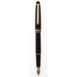 A Mont Blanc fountain pen, Meisterstuck, No MM1584792, gold nib marked 4810, boxed Good second