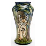 A Moorcroft Ranthambore vase, early 21st c, 26cm h, impressed and painted marks, date 2.6.02 and