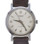A J W Benson stainless steel gentleman's wristwatch, 33mm Apparently working order and in good
