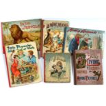 Victorian Moveable Books. Six, comprising Bean & Sons - Little Folks Living Nursery Rhymes [in]