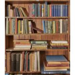 Four shelves of books, miscellaneous general shelf stock, to include folio society