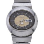 A Seiko stainless steel self winding gentleman's wristwatch, 5, Ref 6119-5411, with oval two tone