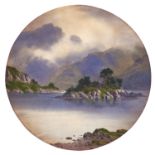 Edward Horace Thompson (1879-1949) - Loch Katrine; Loch Achray, a pair, both signed with the