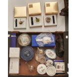 Miscellaneous ornamental ceramics and cut glass Good condition