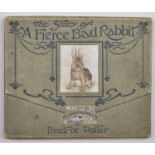 Potter (Beatrix) - The Story of a Fierce Bad Rabbit, first edition, panoramic form in green cloth