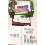 Postage Stamps. A collection in SG Great Britain album, mint and used, mainly GVI onwards and