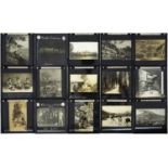 Photography. Thirty 3¼ x 3¼" glass magic lantern slides of Japan, early 1900's Good condition