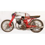 1960 (CIRCA) NSU SPORTSMAX, 247CC, REG MNH 410, NO V5C, CLUBMAN RACER REG NO 74 This ex Clubman