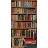 Six shelves of books, miscellaneous general shelf stock, to include Robinson (S F H) - Celtic