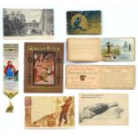 J & J Colman Mustard... Manufacturers - Three Victorian chromolitho illustrated children's booklets,