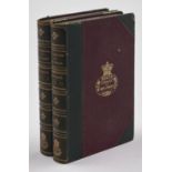 Jeaffreson (John Cordy) - Lady Hamilton and Lord Nelson, 2 vols, half titles, contemporary half calf