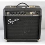 A Fender Squier champ amplifier