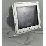 An Apple Mac computer,