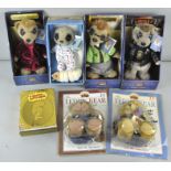 Four boxed Meerkats,