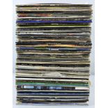 A large collection of assorted vinyls,