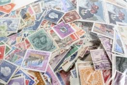 A packet of World stamps, mostly Europe, some mint,