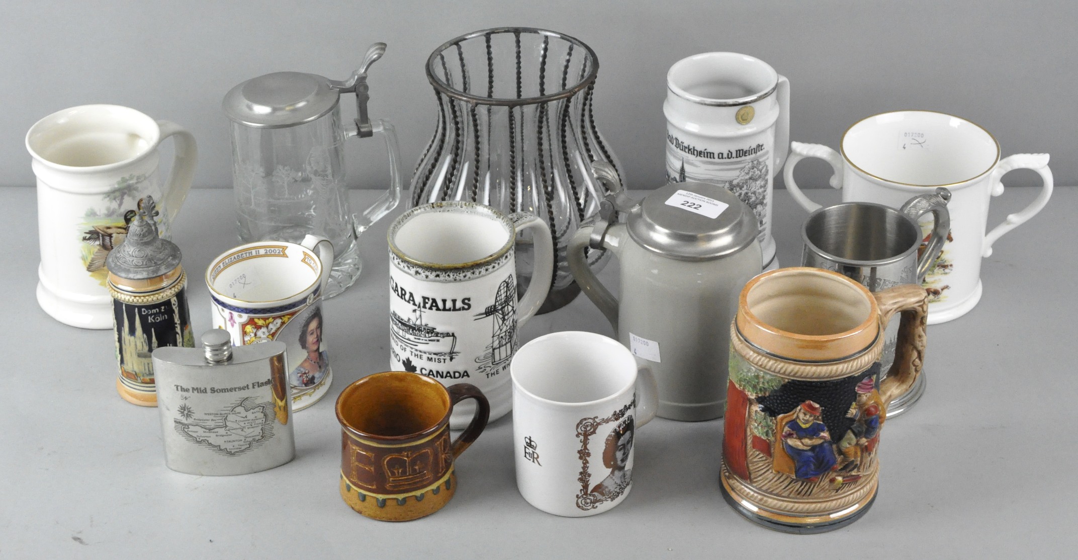 A collection of assorted ceramics and glassware,