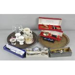 A collection of silver plated cutlery,