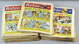A large collection of 1960's Robin/Andy Pandy comics (100)