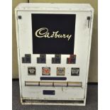 A Cadbury chocolate vending machine,