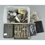 A cased Miltary medical kit.