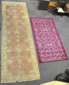 A Persian style broad runner from The Rug Company,