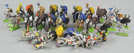 A collection of assorted Britains detail toy soldiers and horses