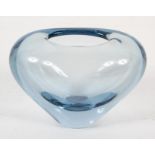 A 1955 Holmegaard (Denmark) Art glass vase, designed by per Lutkin, circa 1960,
