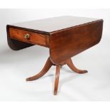 A Regency mahogany Pembroke table,