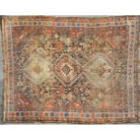 An Iranian Khamseh rug,
