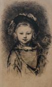 Etching After Rembrandt (1609-1669), After the oil painting in the Norton Simon Foundation,