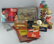 A collection of vintage games,