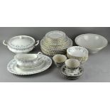 A Royal Albert 'Memory Lane' pattern dinner service