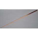 A one piece Clubman billiard cue,