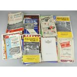 A collection of 150 football programmes, including 1963-64 Arsenal,