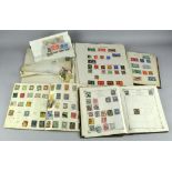 A collection of assorted stamps in numerous albums,