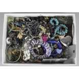 A box of assorted costume Jewellery