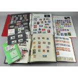 A collection of assorted stamps, most in albums,