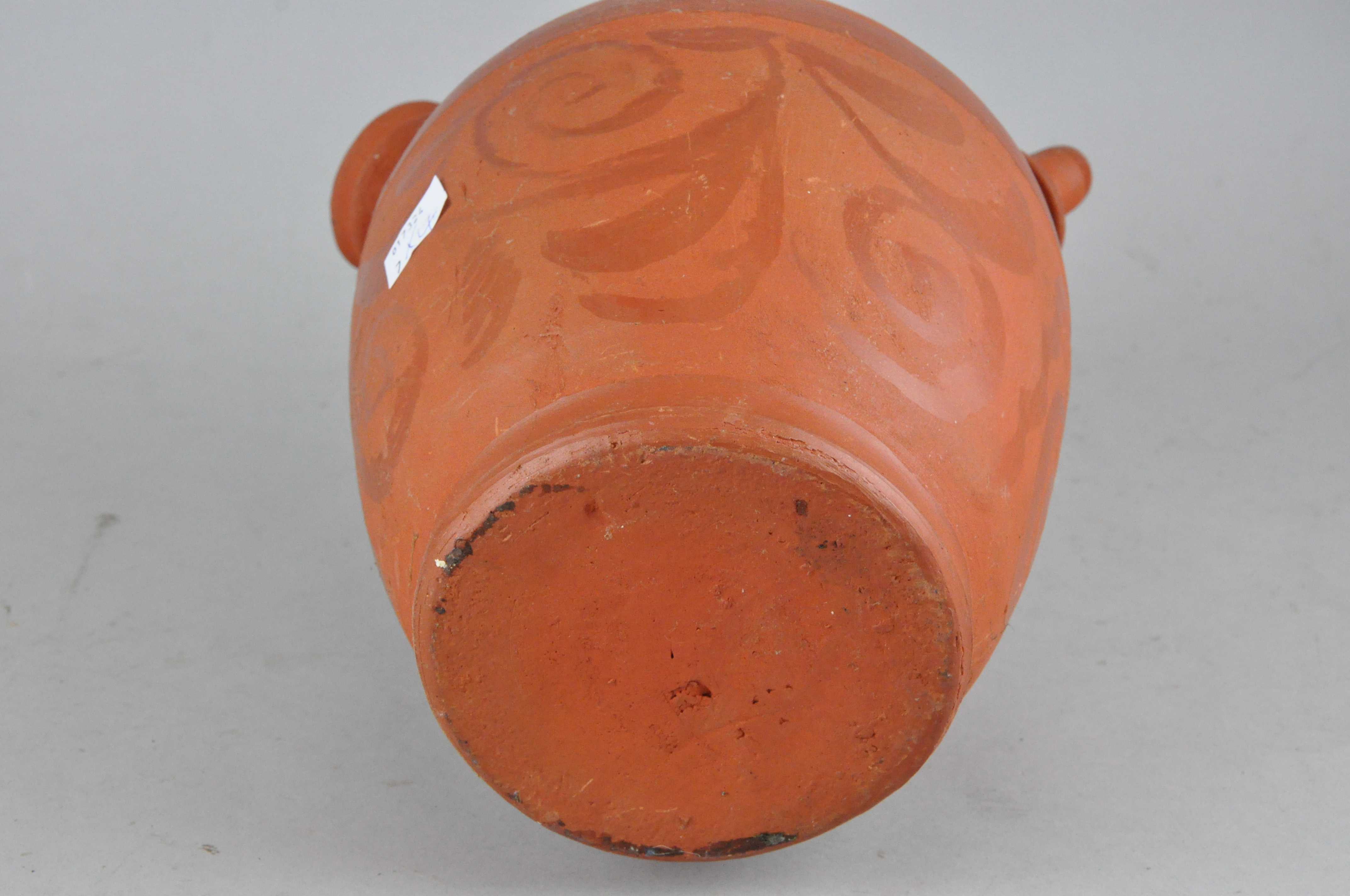 A mid-century Art pottery jug, a German jug, another jug and a wooden tankard - Image 4 of 17