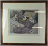 George Vernon Stokes "your in the wrong box" a framed and glazed print