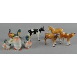 A group of assorted Beswick figures,