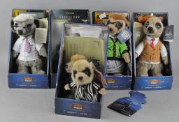 A group of 6 'Compare the Market' Meerkats,