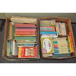 Two boxes of Enid Blyton books,