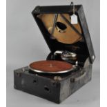 A vintage Columbia Gramophone,